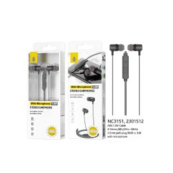 ONEPLUS EARPHONES NC3151 NE WITH MICROPHONE AND MULTIFUNCTIONAL BUTTON 1.2M BLACK ONEPLUS EARPHONES NC3151 NE WITH MICROPHONE AND MULTIFUNCTIONAL BUTTON 1.2M BLACK